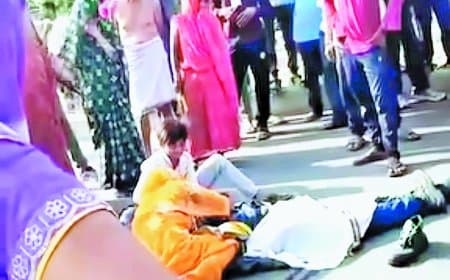तेज रफ्तार ट्रैक्टर की टक्कर से हिंडाल्को कर्मी की दर्दनाक मौत