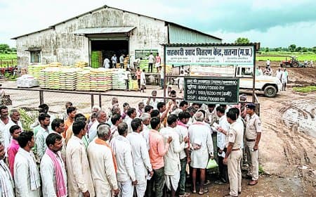खरीफ से पहले खाद संकट गहराया, जरूरत के मुकाबले स्टॉक बेहद कम
