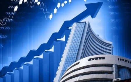 भारतीय शेयर बाजार में लौटी रौनक... 77000 के पार पहुंचा सेंसेक्स... निफ्टी भी 93 अंक ऊपर