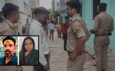 आगरा: 'दृश्यम' की तर्ज  पर पत्नी ने की पति की हत्या, बाथरूम में दफनाया शव, ऐसे खुला खौफनाक राज