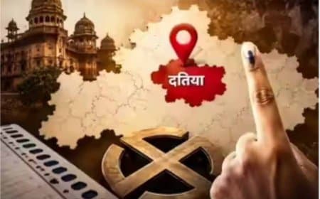 मध्यप्रदेश: दतिया के रण में 21 धुरंधर... तीन ने छोड़ा मैदान, भाजपा से आशुतोष और कांग्रेस के घनश्याम में टक्कर