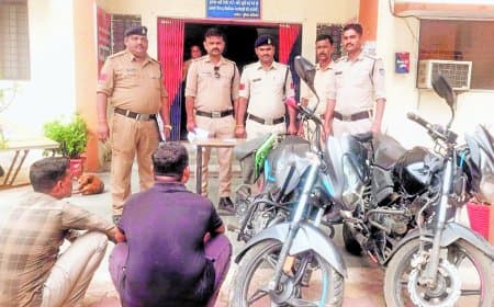 पन्ना पुलिस ने अंतरराज्यीय नकदी चोरी गिरोह पकड़ा, बैंक ग्राहकों की रेकी कर वारदात अंजाम