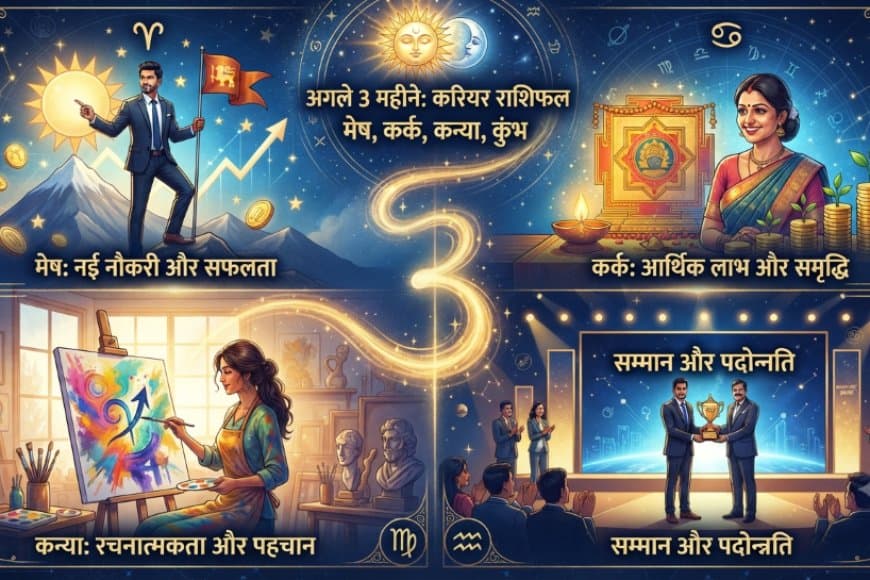 अगले 3 महीने इन 4 राशियों के करियर में लाएंगे जबरदस्त उछाल, जानें क्या कहती है आपकी राशि