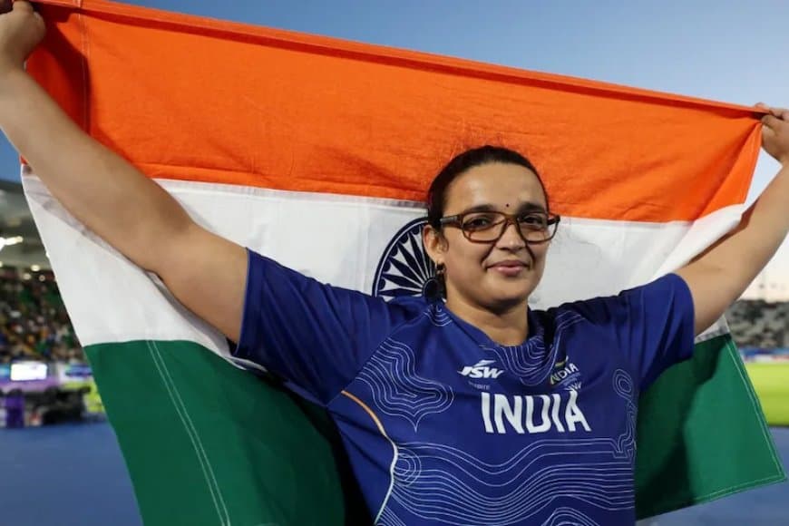 कॉमनवेल्थ गेम्स: भारत की सीमा कालीरमन ने किया कमाल... मां बनने के बाद मैदान पर लौटीं, जीता ब्रॉन्ज