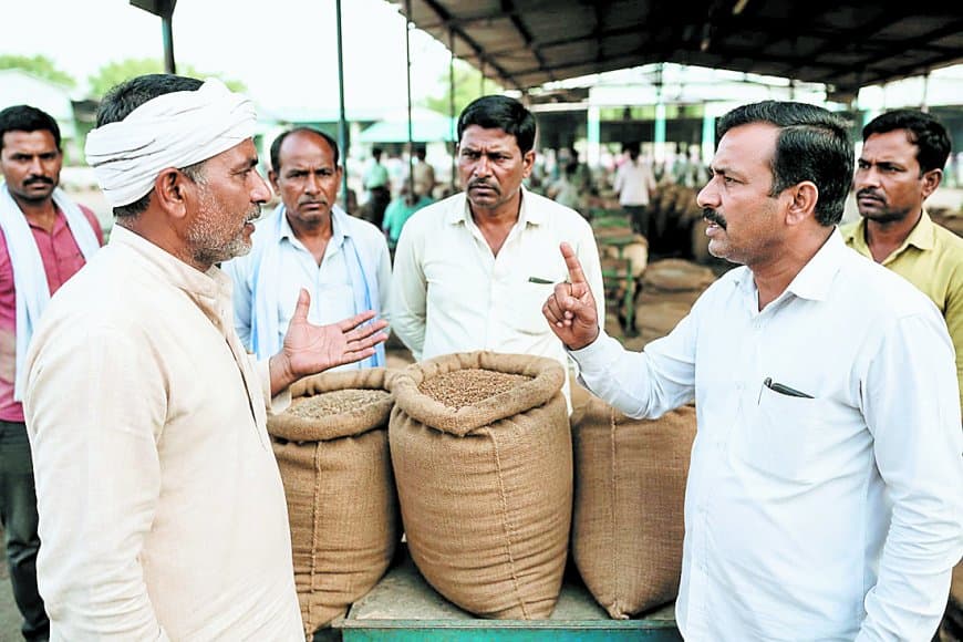 मंडी में किसान की तिल बेची, भुगतान रोका, शिकायत पर मिली जानलेवा धमकियां, जांच शुरू