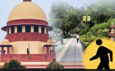 सुप्रीम आदेश-भारत में हर सड़क पर पैदल चलने वालों के लिए हो सुरक्षित ‘अतिक्रमण मुक्त’ जगह 