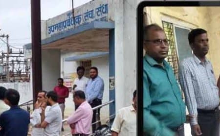 अशोकनगर में घूसखोर लाइनमैन रंगे हाथों गिरफ्तार, रिश्वत लेते ही हाथ हुए गुलाबी तो चेहरा हो गया पीला 