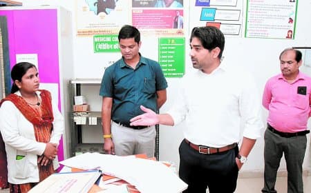 सिद्धिकला स्वास्थ्य केंद्र बंद मिला, कलेक्टर ने सीएचओ पर वेतन कटौती और नोटिस के दिए निर्देश