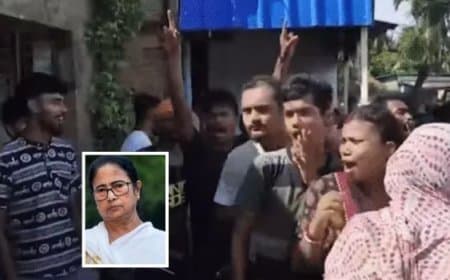 ममता बनर्जी के काफिले पर हमला: उत्तर 24 परगना में टीएमसी सुप्रीमो की गाड़ी पर पथराव