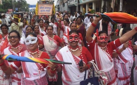 विश्व आदिवासी दिवस: भोपाल में उमंग सिंघार की हुंकार, आदिवासी कोड को लेकर सरकार पर दबाव