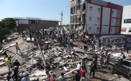 कोलंबिया में भूकंप: 132 की मौत... 570 घायल... 2000 लोग लापता... 86 इमारतें गिरीं, सात एयरपोर्ट पर काम बंद