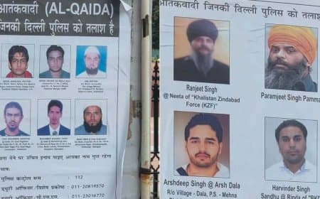 दिल्ली:15 अगस्त से पहले हाई अलर्ट, इंडियन मुजाहिदीन-अल कायदा समेत डेढ़ दर्जन आतंकियों के पोस्टर चस्पा