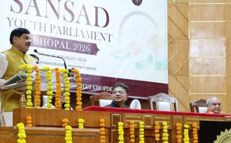 भोपाल: यूथ पार्लियामेंट 2.0 में सीएम मोहन यादव ने कहा- आरक्षण रोकने वालों को मातृशक्ति देगी करारा जवाब