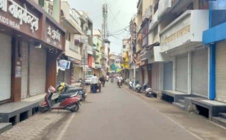 मध्यप्रदेश के धार में रार: भोजशाला विवाद के विरोध में आज बंद रहे बाजार, सड़कों पर उतरा हिंदू समाज