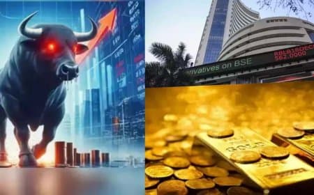 भारतीय बाजार में उछाल: तेल की कीमतों में गिरावट से सेंसेक्स-निफ्टी ने भरी उड़ान... सोने ने मचाया हड़कंप