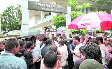 रीवा में व्यापारियों का पुलिस के खिलाफ मोर्चा, थाना प्रभारी निलंबन और आरक्षक पर एफआईआर की मांग तेज