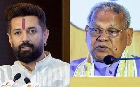 NDA में आरक्षण पर घमासान: संतोष सुमन और जीतन राम मांझी की मांग पर भड़के चिराग पासवान, मांगा इस्तीफा