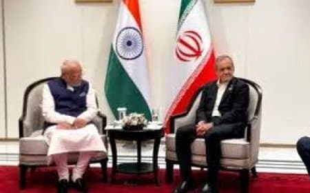 पीएम मोदी और ईरान के राष्ट्रपति मसूद पेजेश्कियान की बिश्केक में अहम मुलाकात, द्विपक्षीय संबंधों पर चर्चा