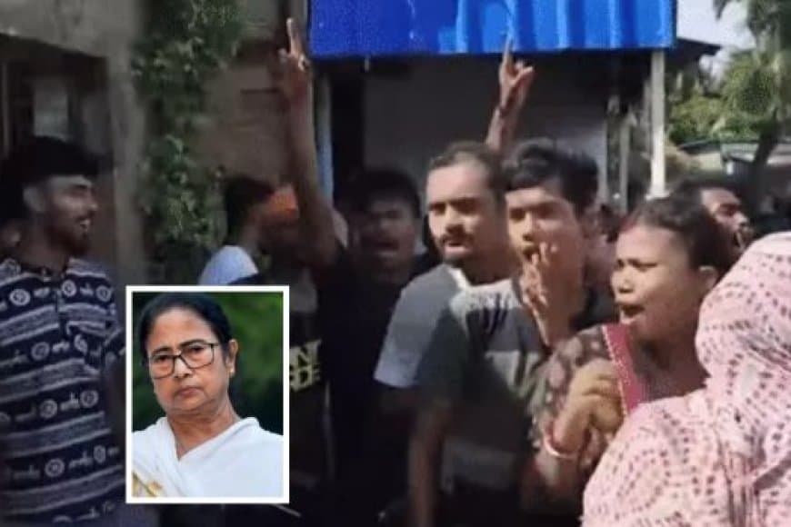 ममता बनर्जी के काफिले पर हमला: उत्तर 24 परगना में टीएमसी सुप्रीमो की गाड़ी पर पथराव