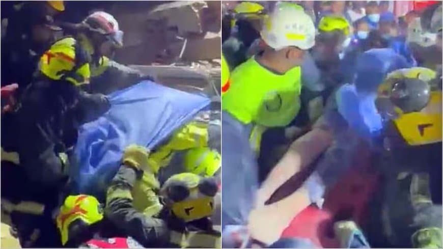 जाको राखे सांइयां मार सके न कोई: कोलंबिया में भूकंप के 36 घंटे बाद मलबे से जिंदा निकली 32 साल की महिला