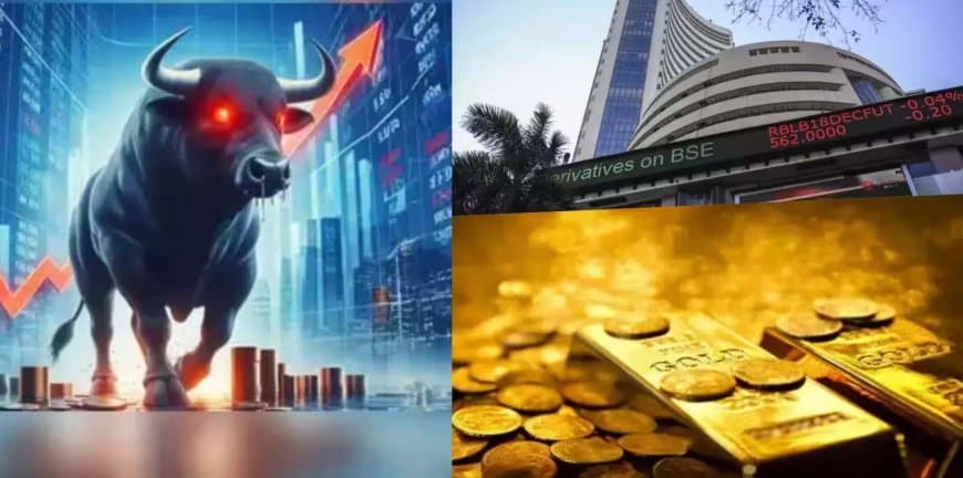 भारतीय बाजार में उछाल: तेल की कीमतों में गिरावट से सेंसेक्स-निफ्टी ने भरी उड़ान... सोने ने मचाया हड़कंप