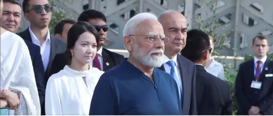ताशकंद में पीएम मोदी: योग में लिया हिस्सा, उज्बेकिस्तान के साथ रणनीतिक, व्यापारिक रिश्तों पर होगी अहम वार्ता