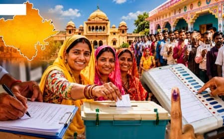 राजस्थान: निकाय चुनाव में भाजपा की रिकॉर्ड जीत, 163 सीटों पर जमाया कब्जा, 103 सीट पर सिमटी कांग्रेस