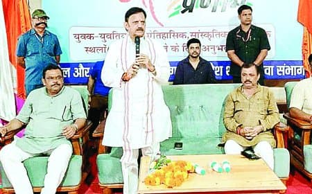 विंध्य में पर्यटन की अपार संभावनाएं, युवाओं की टीम ने रीवा के पर्यटन स्थलों का किया भ्रमण