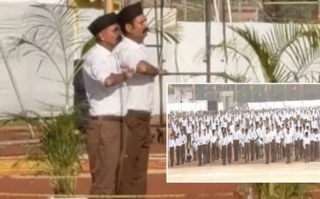 RSS का 'शाखा संगम', सरकार्यवाह दत्तात्रेय होसबाले बोले- हर संकट से उठकर आया है भारत