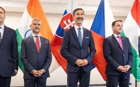 UN सुरक्षा परिषद में स्थायी सीट के लिए स्लोवाकिया का समर्थन, भारत और V4 देशों की पहली बैठक