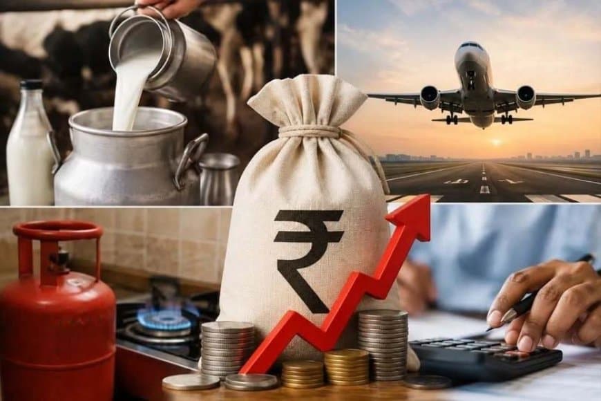 महंगाई की मार... कॉमर्शियल सिलेंडर 11.50, दूध 9 रुपए तक महंगा... बिना ई-केवाईसी अटकेगी एलपीजी सब्सिडी