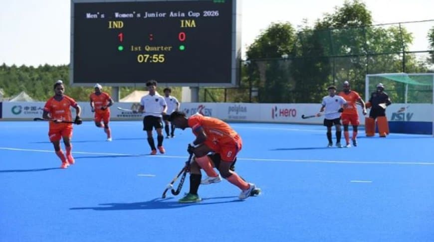भारत ने एएचएफ जूनियर एशिया कप 2026 में इंडोनेशिया को 14-0 से रौंदा, प्रभदीप और अनमोल का शानदार प्रदर्शन