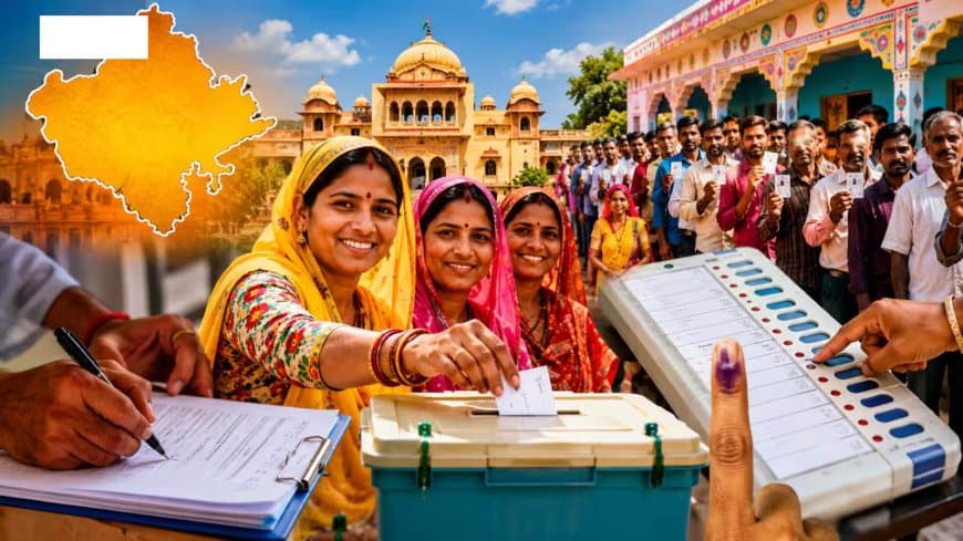 राजस्थान: निकाय चुनाव में भाजपा की रिकॉर्ड जीत, 163 सीटों पर जमाया कब्जा, 103 सीट पर सिमटी कांग्रेस