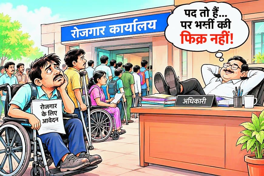सतना-मैहर में दिव्यांगों के 800 पद खाली, रोजगार की आस में दफ्तरों के चक्कर