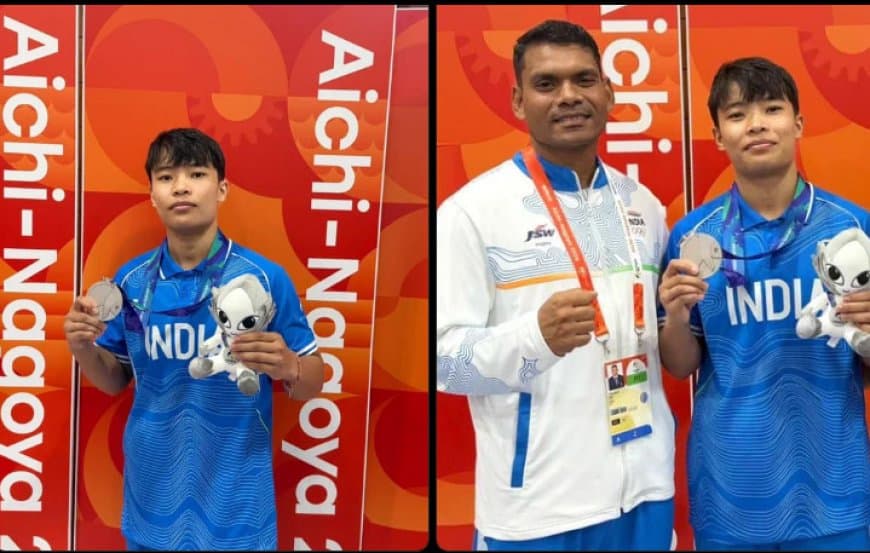 एशियन गेम्स: रोशिबिना देवी ने वुशु में जीता सिल्वर, लगातार तीसरे मेडल से रचा इतिहास... रोइंग में ब्रॉन्ज