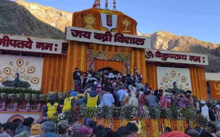 बदरीनाथ धाम में टूटा पिछला रिकॉर्ड, अब तक 18.70 लाख से ज्यादा श्रद्धालुओं ने किए दर्शन