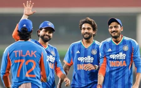 मध्यप्रदेश: भारत ने वेस्टइंडीज को 14 रन से हराकर सीरीज में बनाई 2-1 की बढ़त, कप्तान ने गेंदबाजों को सराहा