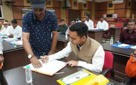कार्तिकेय सिंह चौहान बने MP वॉलीबॉल संघ के अध्यक्ष, जल्द आएगी खेल नीति 2026