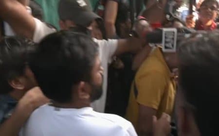कॉकरोच जनता पार्टी के प्रमुख अभिजीत दीपके और AISA अध्यक्ष नेहा बोरा हिरासत में
