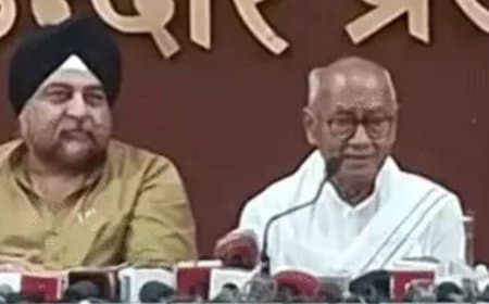 दिग्विजय सिंह ने CEC ज्ञानेश कुमार से मांगा इस्तीफा, कहा- राम मंदिर ट्रस्ट ने किया ₹18 करोड़ का जमीन घोटाला