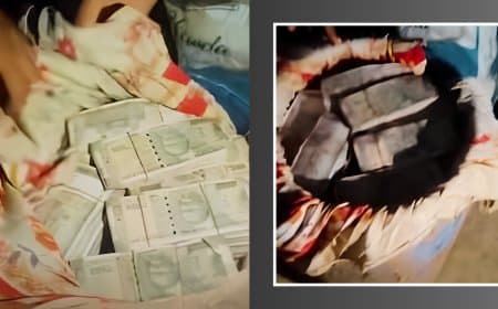 प्रयागराज में बड़ा खुलासा: जमीन के अंदर नीले ड्रमों में छिपाए गए 5 करोड़ कैश, पुलिस ने ऐसे मारा छापा
