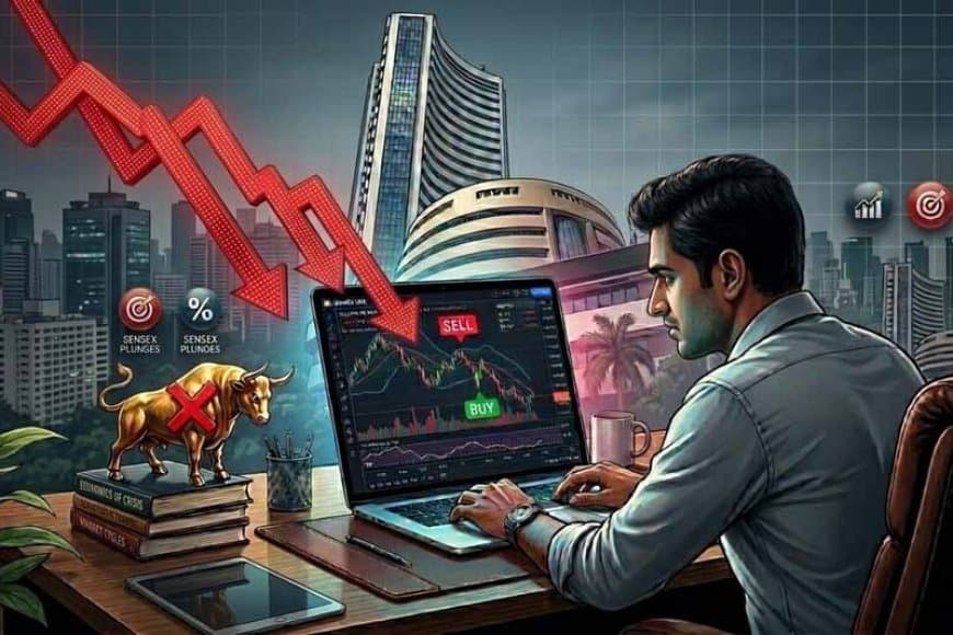 भारतीय शेयर बाजार में उतार-चढ़ाव, सेंसेक्स और निफ्टी में बदलाव...वित्त मंत्री निर्मला के बयान से निवेशकों में उम्मीद जगी 