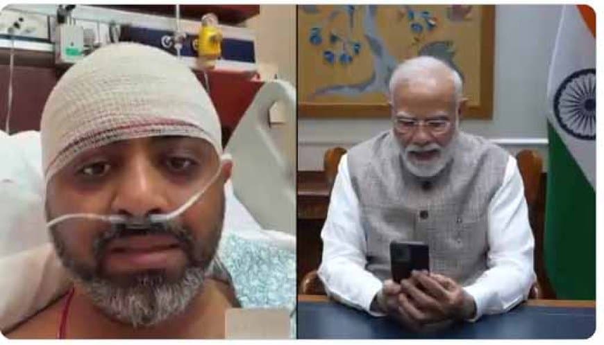 मौत को मात देने वाले हीरो से पीएम ने की बात... बोले आप पर भारत को नाज..कैप्टन ने कहा-सर! हनुमान जी ने बचाया