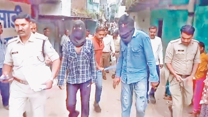 गोलीकांड के आरोपियों पर पुलिस का शिकंजा, हिस्ट्रीशीटर भाइयों को जबलपुर से दबोचकर सतना लाई