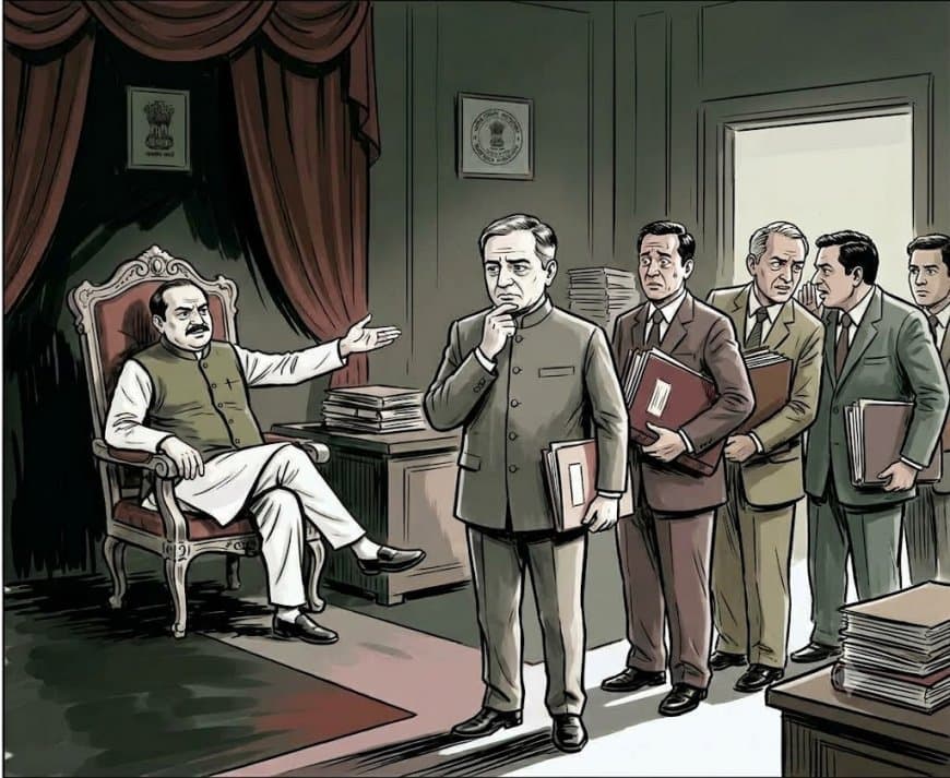 मध्यप्रदेश में ‘साहब’ कब दिखाएंगे साहस...फैसलों के बजाय हुक्म के आगे सिर झुकाने की बढ़ती प्रवृत्ति