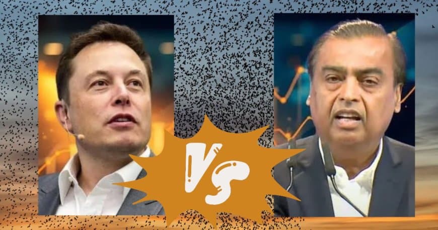 Elon Musk vs Mukesh Ambani: स्टारलिंक की भारत में एंट्री पर विवाद, जानिए पूरी सच्चाई और सरकार का रुख