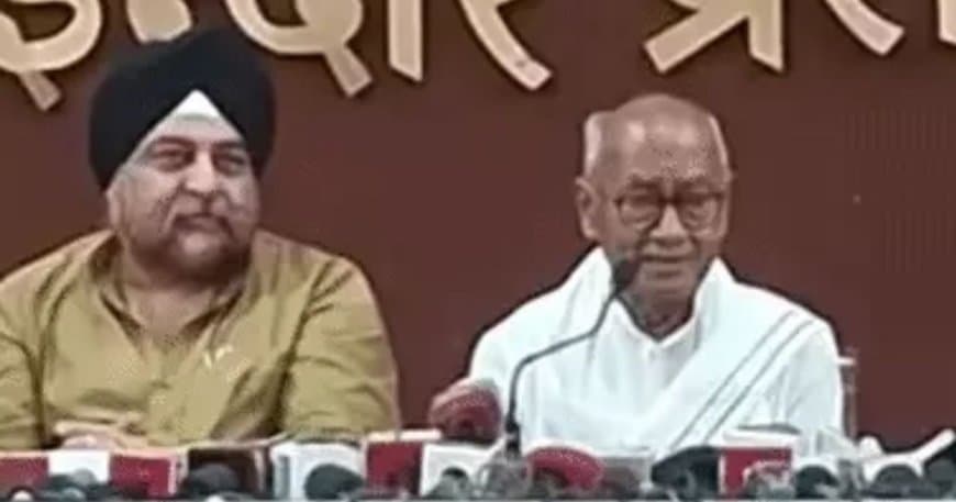 दिग्विजय सिंह ने CEC ज्ञानेश कुमार से मांगा इस्तीफा, कहा- राम मंदिर ट्रस्ट ने किया ₹18 करोड़ का जमीन घोटाला