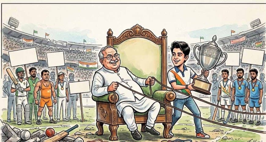 खेल में नेतागिरी! मध्यप्रदेश में खिलाड़ियों की हो रही अनदेखी और राजनेताओं का बढ़ता वर्चस्व