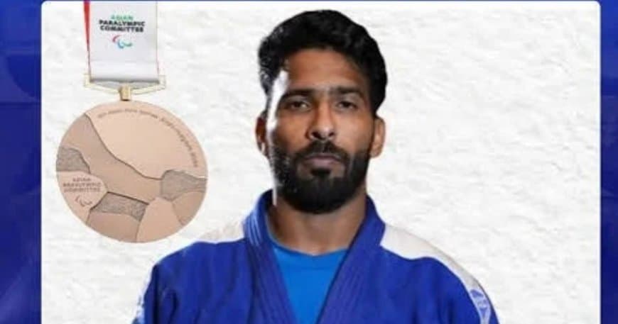 एशियाई पैरा खेल 2026: कपिल परमार ने जूडो में जीता कांस्य पदक, भारत का तीसरा मेडल