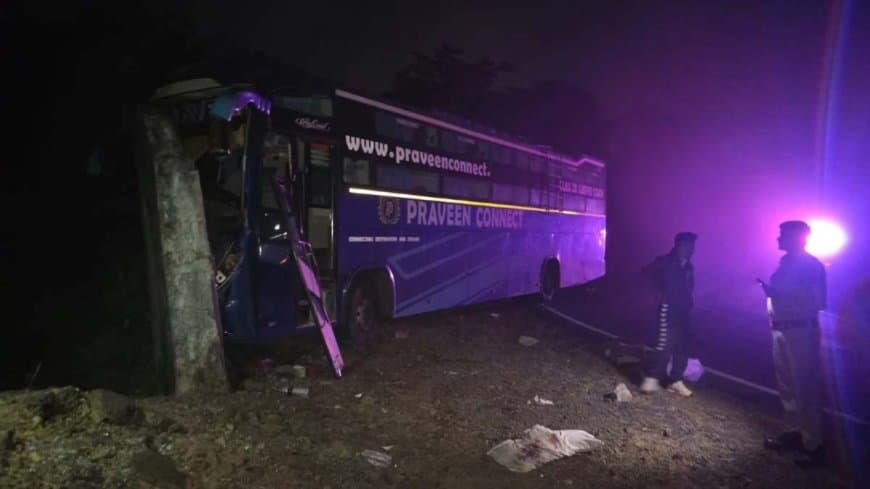 बालाघाट: इंदौर जा रही बस का छिंदवाड़ा में ब्रेक फेल, 17 यात्री घायल... तीन की हालत गंभीर